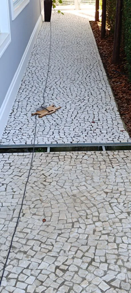 Limpeza de Pedra Portuguesa